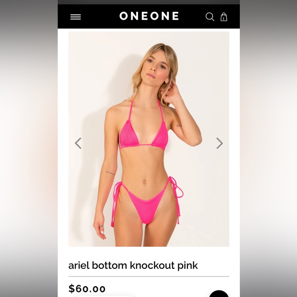 One One ariel knockout pink